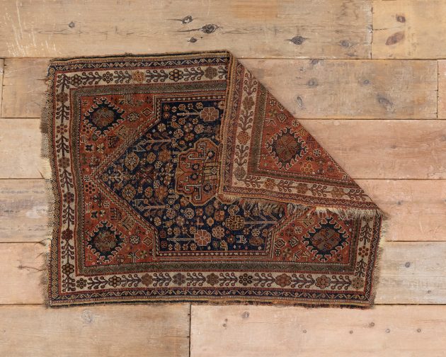 Small Late C19th Qashqai Rug | Howe London