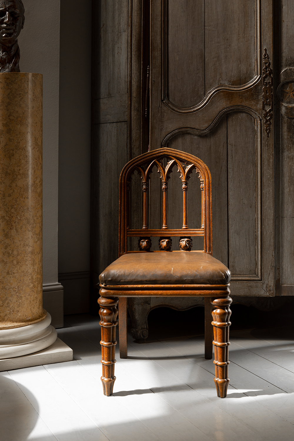 gothic side chair