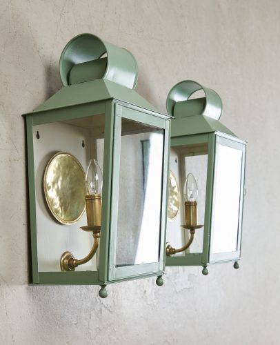 A classic wall lantern design of the late regency/early Victorian period, made to order in England by HOWE London.