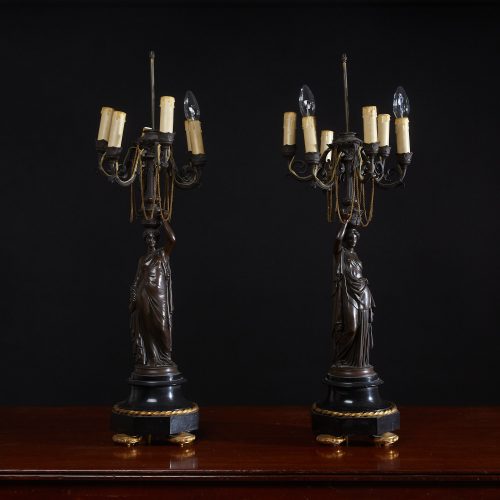 HL4634 – Bronze Lady Lamps-0001
