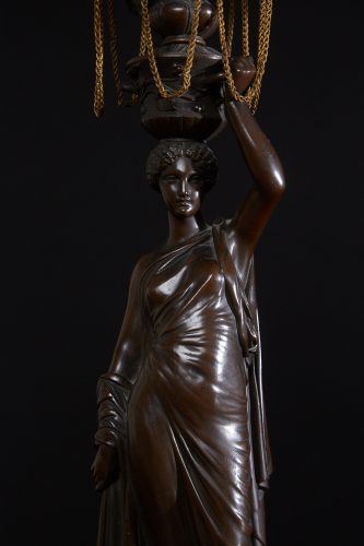 HL4634 – Bronze Lady Lamps-0009