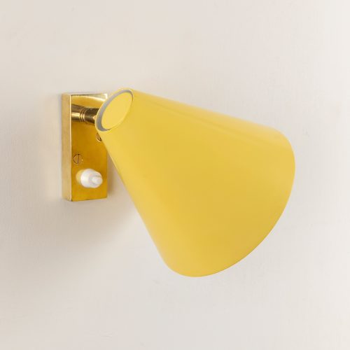 2022 Cone Wall Light Yellow-3556
