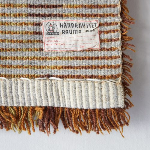 HL4952- Swedish Wool Rya Weaving Rug-0008
