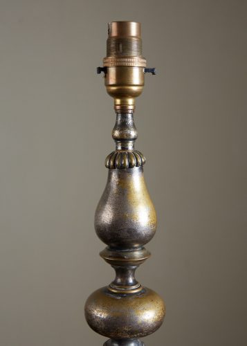 HL4949 – Regency Gilt Metal Table Lamp-0002