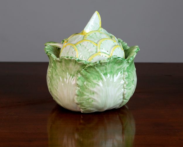 Chou Cabbage pot with spoon-026