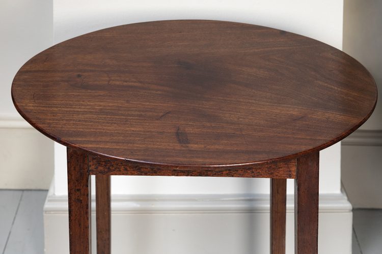 HL5414 Georgian mahogany oval table 004