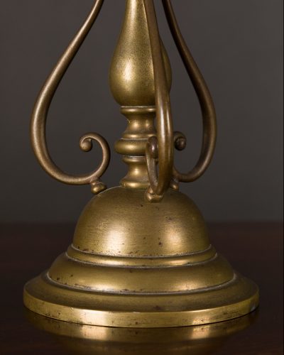 5550 Edwardian Brass Table Lamp-094