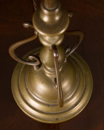 5550 Edwardian Brass Table Lamp-101