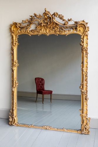 5798 Mirror in Rococo Style-007a