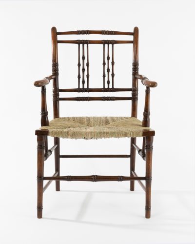 HC380 – INC0208 A Regency Faux Bamboo Chair-735