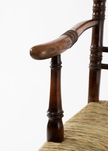 HC380 – INC0208 A Regency Faux Bamboo Chair-744