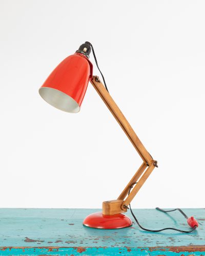HL5333 Early Wooden Mac Lamp – Red-636