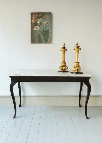 HL5249 Table with Marble Top-103B