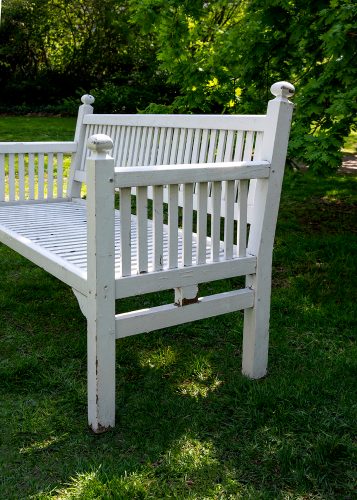 HL5723 White Garden Bench-929