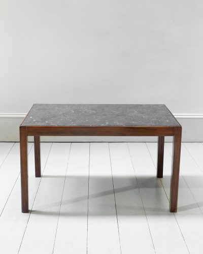 HL5933 Mid Century coffee table with black marble top-466