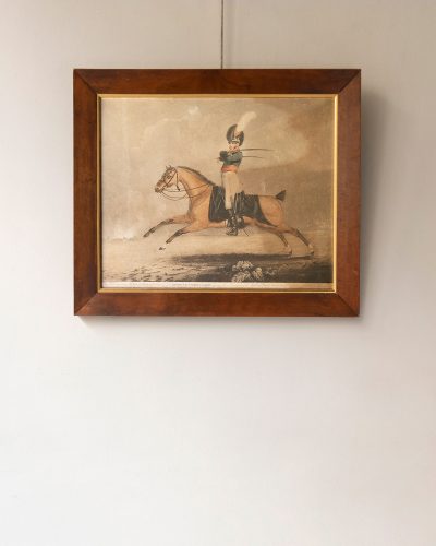 cavalry officer on horseback-799_ Product