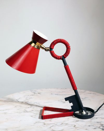 4706 Lampe DIABOLO – René Mathieu – Lunel – 33 cm – design 50-4802