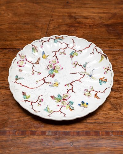 HL6560 A plate with birds illustration-5714