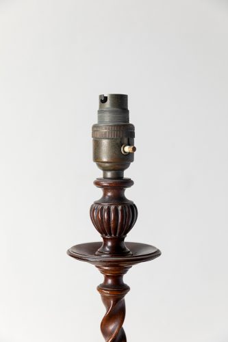 HL6026 A Mahogany Table Lamp -6090