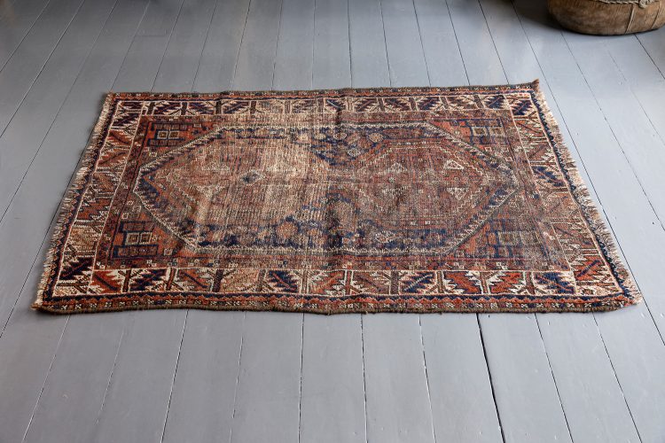 HL6557 Small Late C19th Afshar Rug-30406
