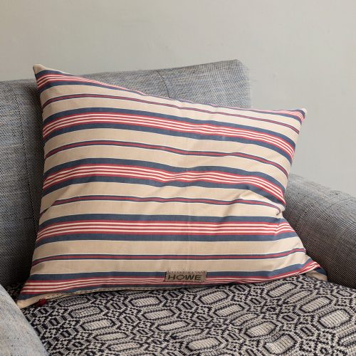 HB900585Ticking Cushion in Tricolore 585-13309