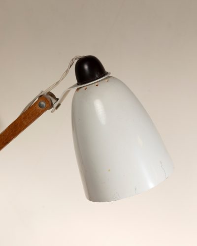 HL6667 A Mac Lamp in white and cream c. 1960-14674