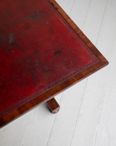 HL6677 A 19th Century rosewood folding top card table-15678