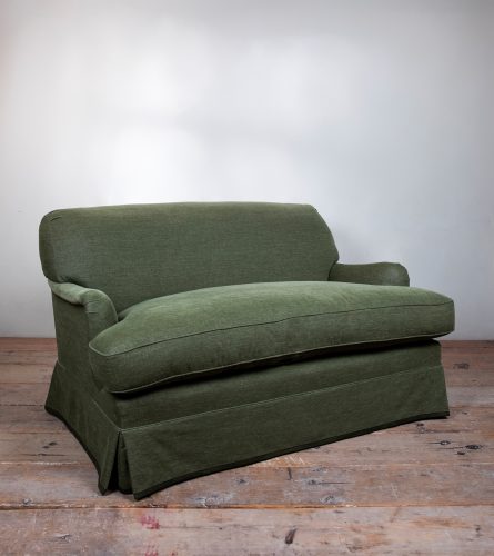 Labrador Sofa in the Finest Cosy Green Chenille-22655