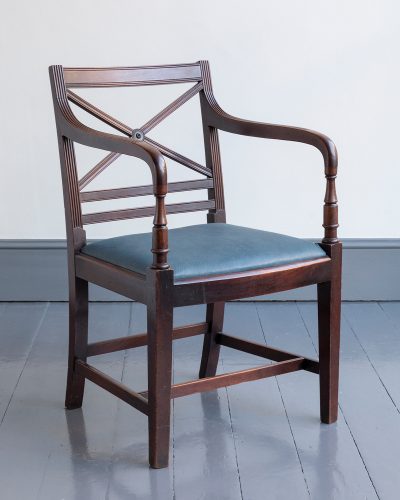 HL4168 Set of Regency Mahogany Dining Chairs-19255