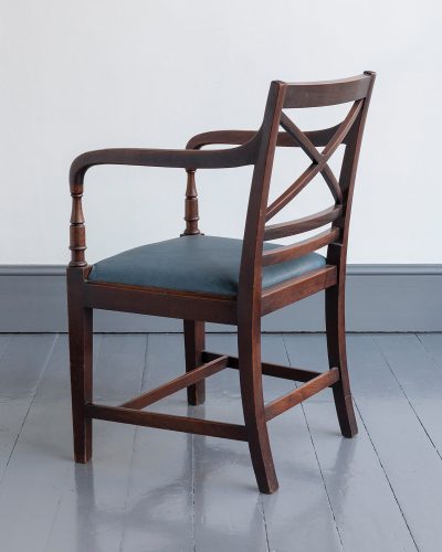 HL4168 Set of Regency Mahogany Dining Chairs-19256