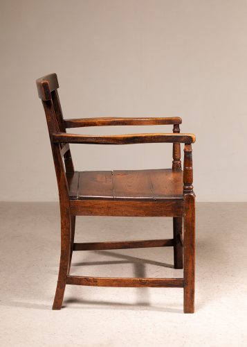 HL6831 C19th Elm Chair-19512