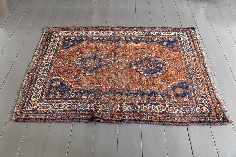 HL6557 Small Late C19th Afshar Rug-30416_A