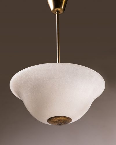 HL6710 Murano Hanging Dish Pendant Light-19575