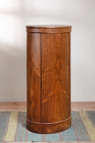 HL6656 C20th Danish Rosewood Plinth Cabinet-22069