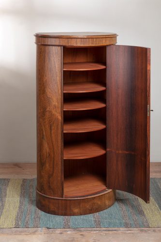 HL6656 C20th Danish Rosewood Plinth Cabinet-22070 copy