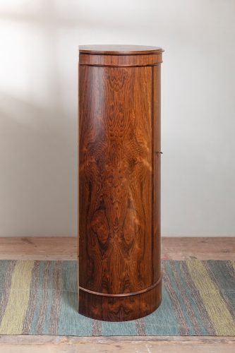 HL6656 C20th Danish Rosewood Plinth Cabinet-22071