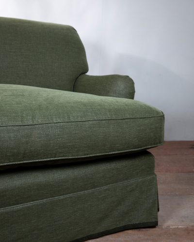 Labrador Sofa in the Finest Cosy Green Chenille-22673