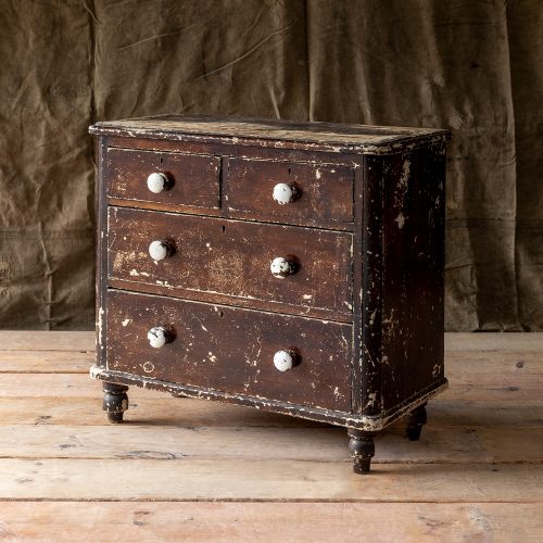 HL5930 C19th Painted Chest of Drawers-24754