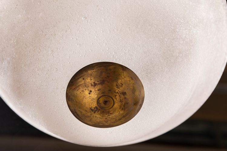 HL6710 Murano Hanging Dish Pendant Light-19566