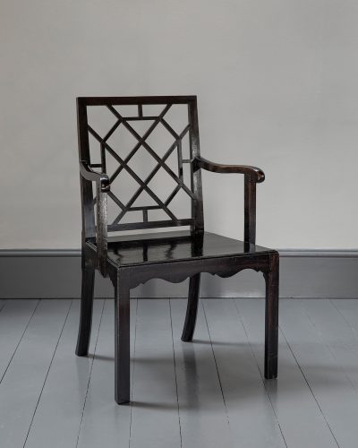 HL6737 Pair of C18th Cockpen Chairs-26455
