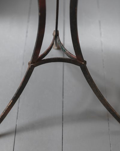 HL7070 Early C20th French Metal Table-26602