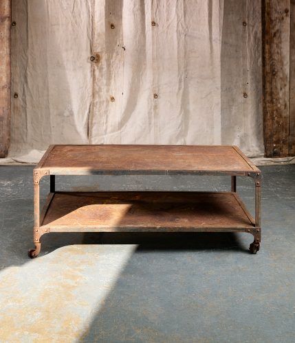 HL4512 Early C20th Industrial Low Table-27250