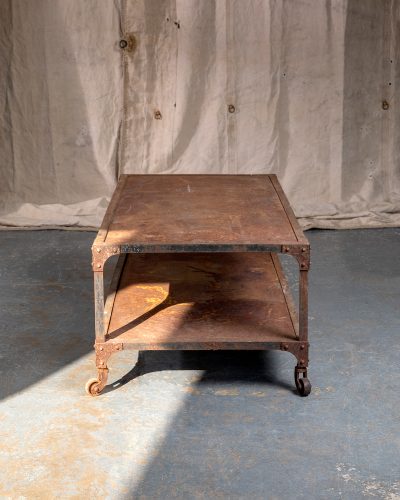 HL4512 Early C20th Industrial Low Table-27253