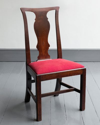 HL6905 Set of Six George II Walnut Dining Chairs-29177