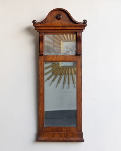 HL7184 19th century mahogany pier mirror-32536_2